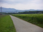 Sins, Richtung Alpenkamm