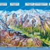 Panoramakarte Grossglockner-Hochalpenstrasse