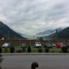 der Ausblick zur heutigen Etappe