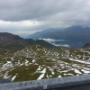 der erste Blick nach dem Hochtor