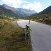 Blick zurück während Aufstieg zum Staller Sattel