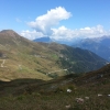 Penserjoch, Passhöhe, in Richtung Nord, Aufstiegsseite