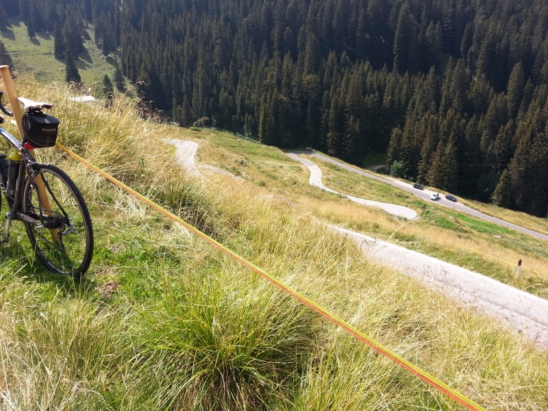 Gegen den Schluss wird es immer steiler