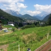 Im Aufstieg zum Passo Valles