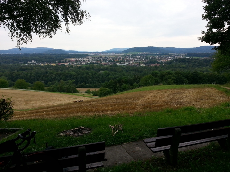 Blick über das Aaretal
