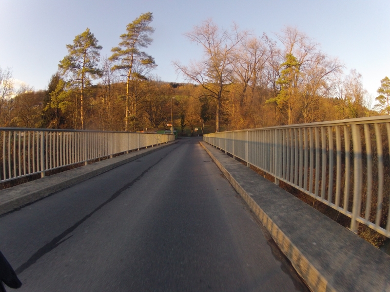 Aarebrücke vor Auenstein