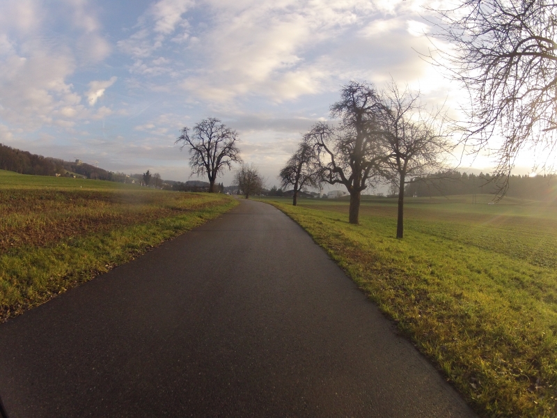im Reusstal bei Künten