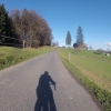Auf der Höhe, während der Abfahrt nach Teufenthal