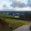 Blick auf den ersten Schnee