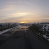 Sonnenuntergang über dem Birrfeld