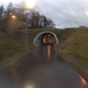 Regen- und Nachtfahrt