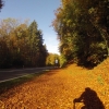 Herbstlicher Radweg nach Full
