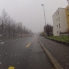 Aarau im Schneegestöber