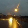 Licht, Reflektionen und Regenwasser