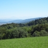 Aussicht vom Bözberg in die Alpen