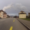 Dampfwolke über Leibstadt (KKW)