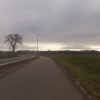 Im Reusstal unter der Nebeldecke hervor