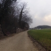Entlang dem Bruggerberg auf der Nordseite
