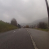 Blick ins Schenkenbergertal, Nebel und Schneeregen