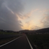 Abendrot über dem Villigerfeld
