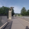 Figur auf der Limmatbrücke