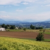 Oberwil, Blick über das Reusstal