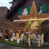 Weihnachtsdekorationen in Rupperswil