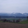 Blick von oberhalb Würenlingen in Richtung Rotberg