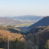 Blick vom Rotberg in Richtung Wasserschloss und Limmattal