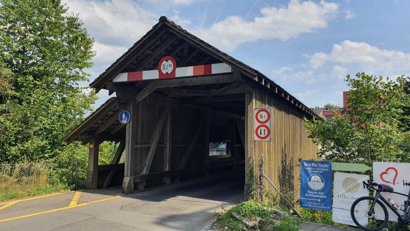 Holzbrücke in Rupperswil