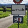 Das Wappen von Auenstein