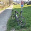 Radweg zur Bürensteig hinauf