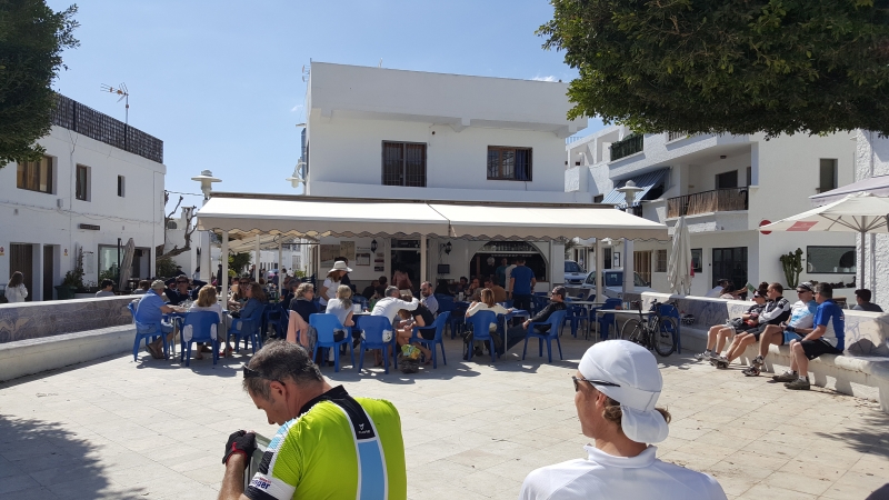 Dorfplatz in Agua Amarga