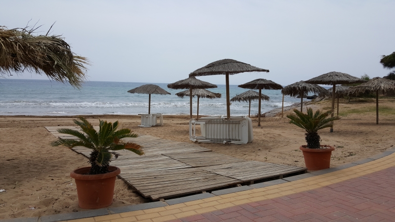 Sandstrand in San Juan