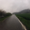 Regen unterwegs