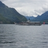 Dampfschiff Uri vor Bergkulisse
