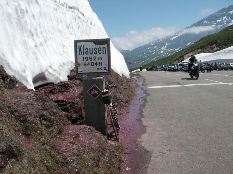 Passhöhe Klausenpass