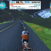 Zwift - Ocean Lava Cliffside Loop in Watopia - Schlussfoto