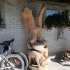 Adler aus Holz