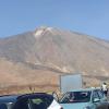 Blick zurück zum El Teide