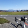 Blick in die Alpen
