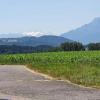 Blick in die Alpen, aus der Gegend von inwil