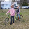 Der Osterhase kommt mit dem Fahrrad, Lostorf