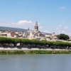 Malerische Städtchen an der Rhone