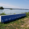 An der Rhone unterwegs