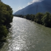 Die Rhone wird kleiner