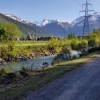 Ein neuer Morgen an der Rhone