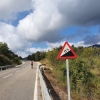Rampe am Coll de la Batalla