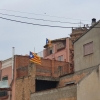 Katalonische Fahnen in El Molar