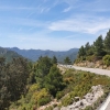 Von der Passstrasse nach Llaberia hinauf